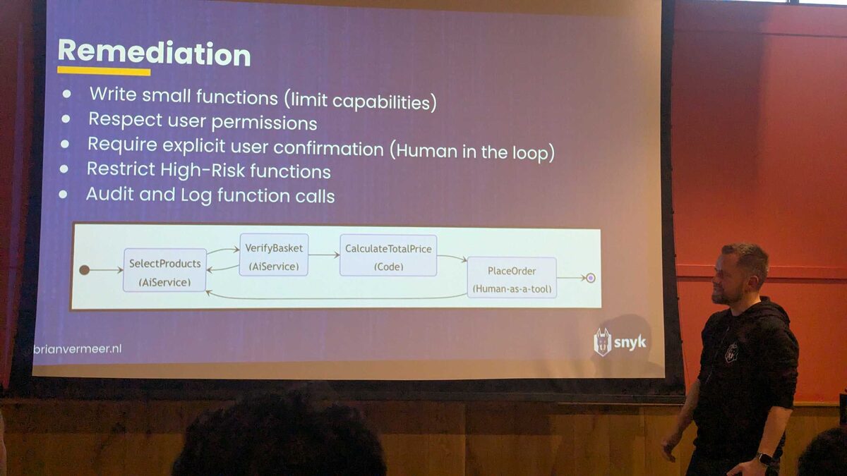 Remediation best practices — small functions, user permissions, human-in-the-loop, audit logging
