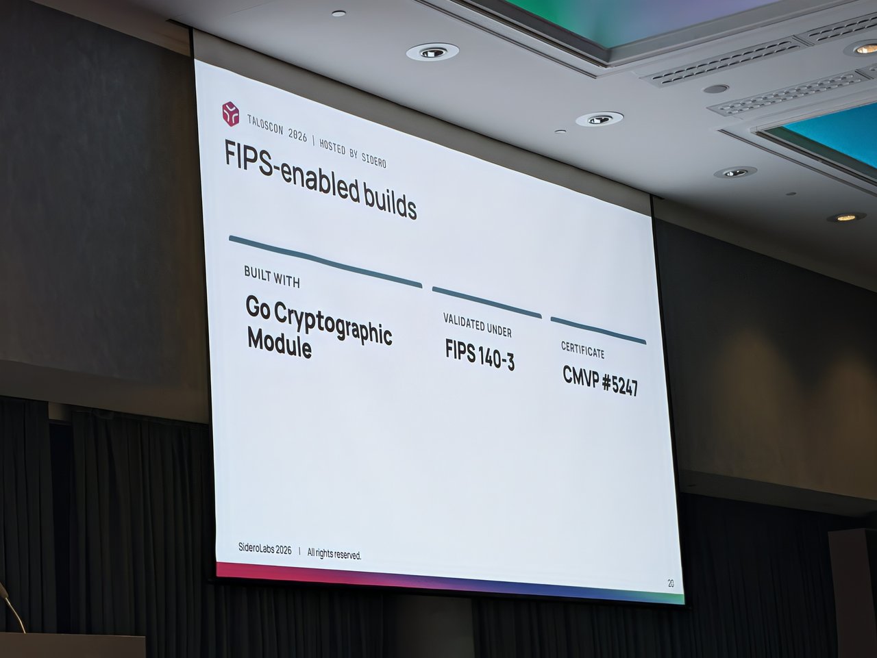 FIPS-enabled builds: Go Cryptographic Module, FIPS 140-3, CMVP #5247