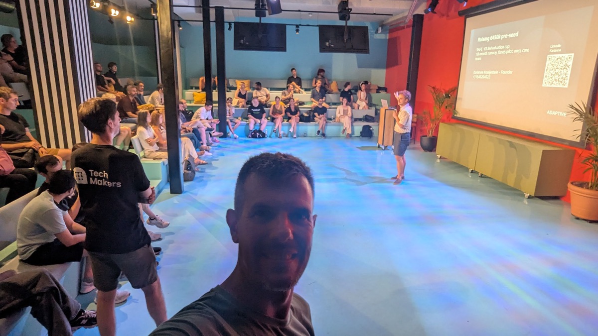 Tech Makers Monthly Tech Drinks and Pitching night at The Social Hub Amsterdam City