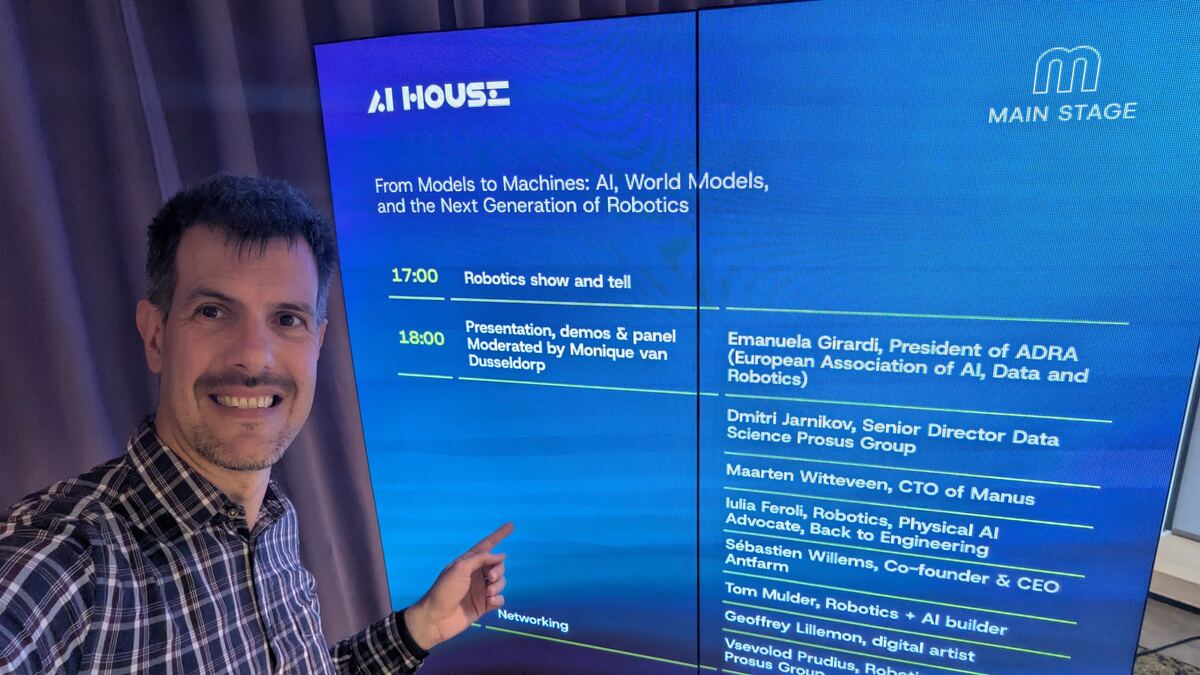 AI House Amsterdam From Models to Machines Robotics 2026