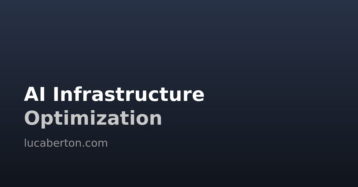AI Infrastructure Optimization: The 2026 Reckoning Beyond Just Buying GPUs