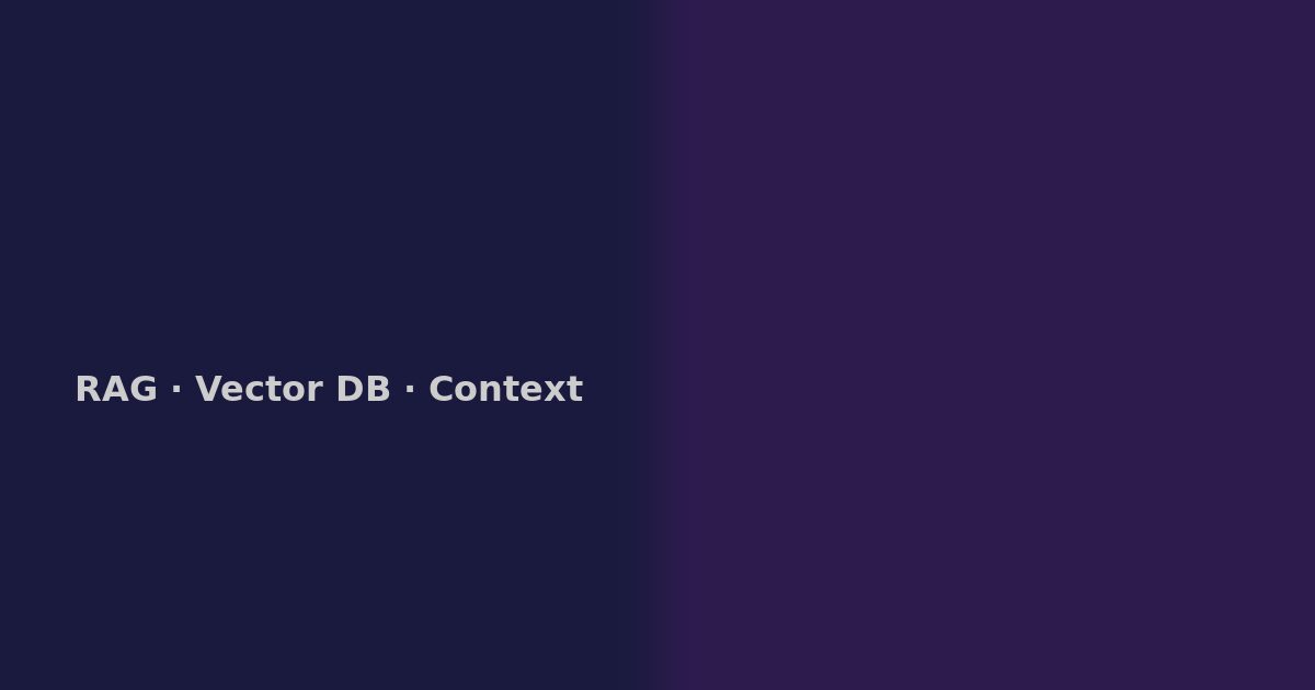 AI model memory architecture with RAG and vector stores