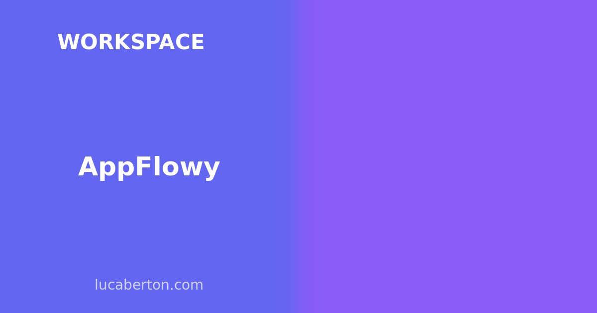 AppFlowy: The Open-Source Notion Alternative Built with Rust and Flutter