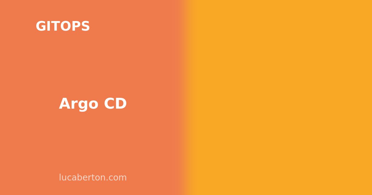 Argo CD: GitOps Continuous Deployment for Kubernetes