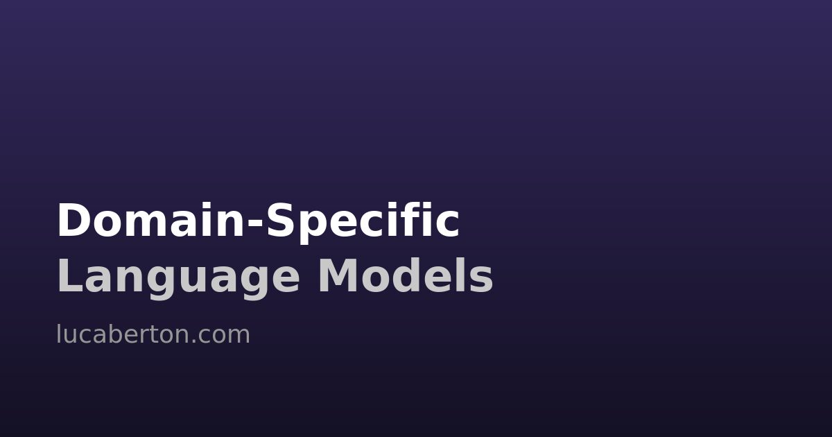 Domain-Specific Language Models: Why Specialized AI Beats General-Purpose LLMs in 2026
