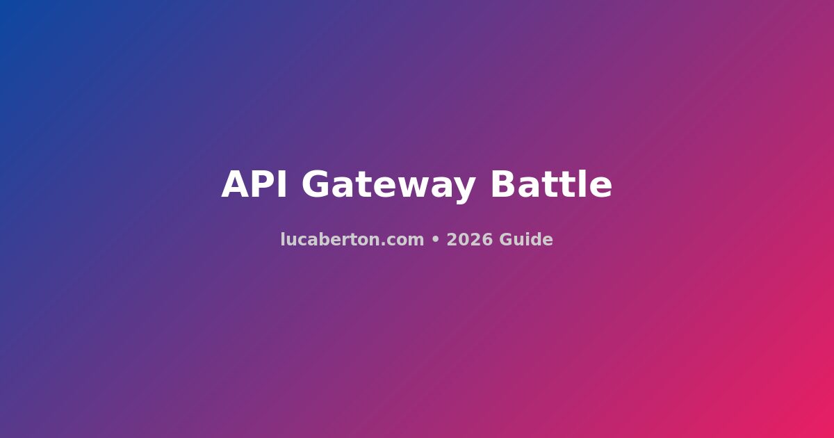Envoy vs Traefik vs Kong: API Gateway Showdown (2026)