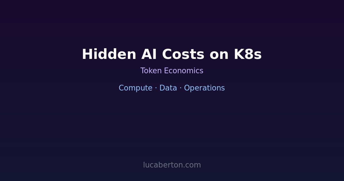 Hidden cost drivers in AI Kubernetes workloads — compute, data-path, operational waste