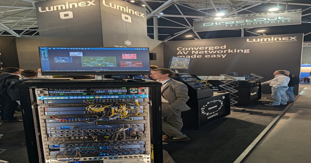 IBC 2026 exhibition hall at RAI Amsterdam, Netherlands