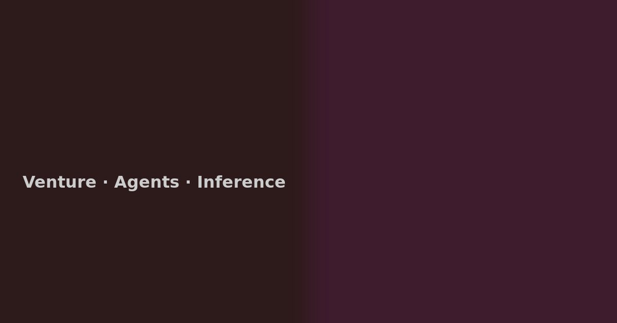 Venture capital flowing into inference and agentic AI infrastructure