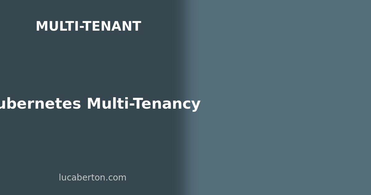 Kubernetes Multi-Tenancy: Namespace, vCluster, and Fleet Patterns