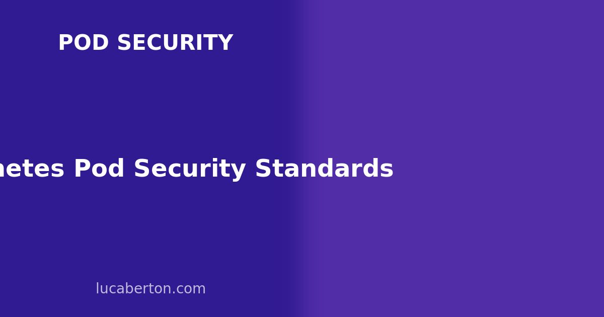 Kubernetes Pod Security Standards: Restrict, Baseline, and Privileged