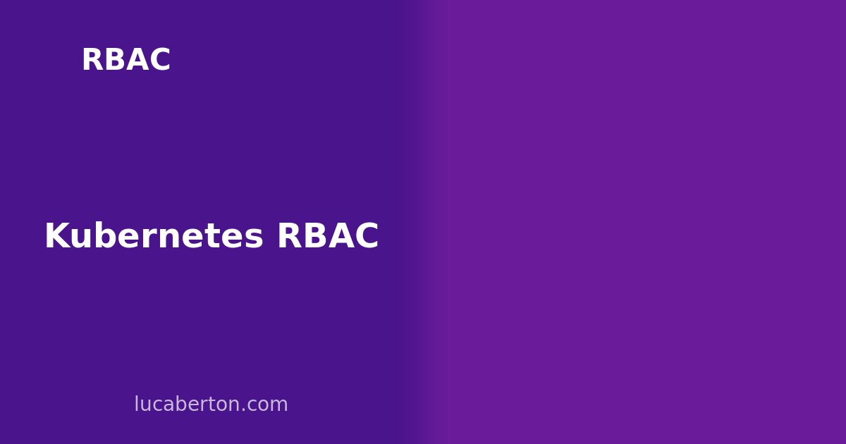 Kubernetes RBAC: Least-Privilege Access Control for Production