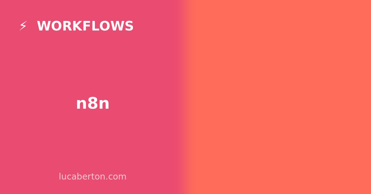 n8n: Self-Hosted Workflow Automation with 400+ Integrations