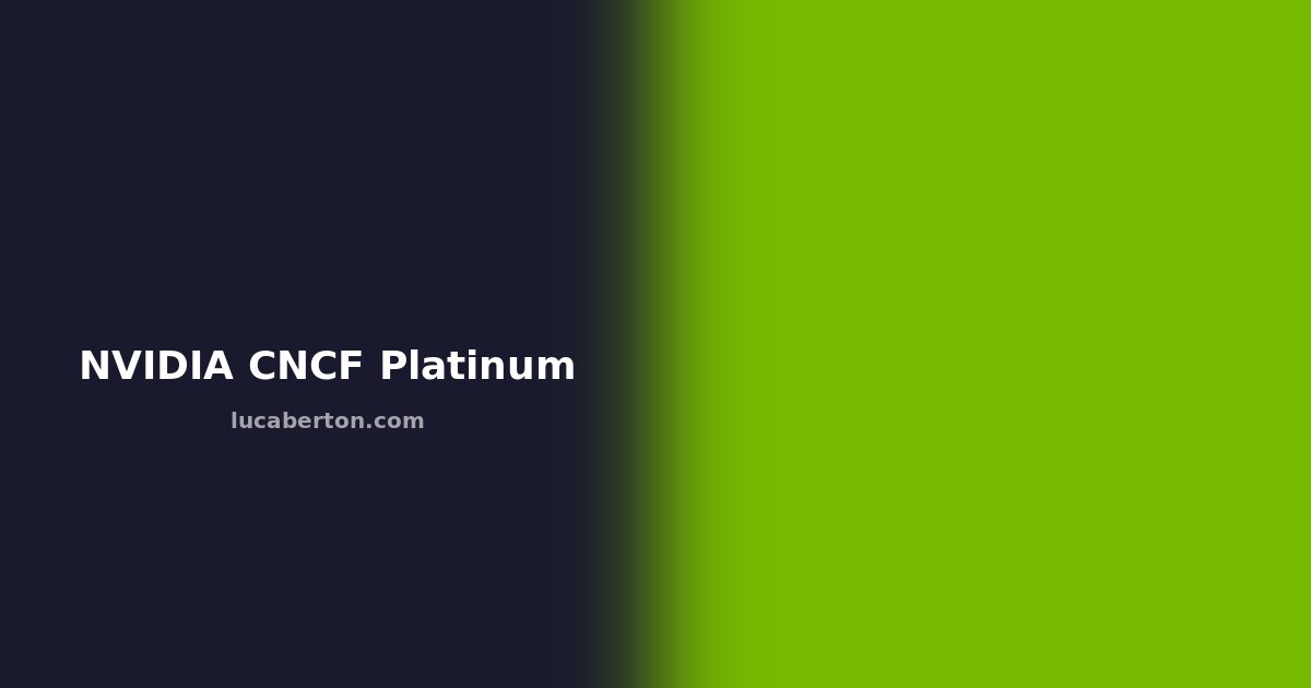 NVIDIA CNCF Platinum Kubernetes AI Conformance