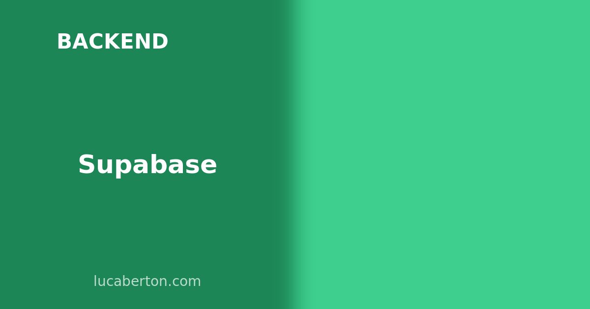 Supabase: The Open-Source Firebase Alternative with Real PostgreSQL